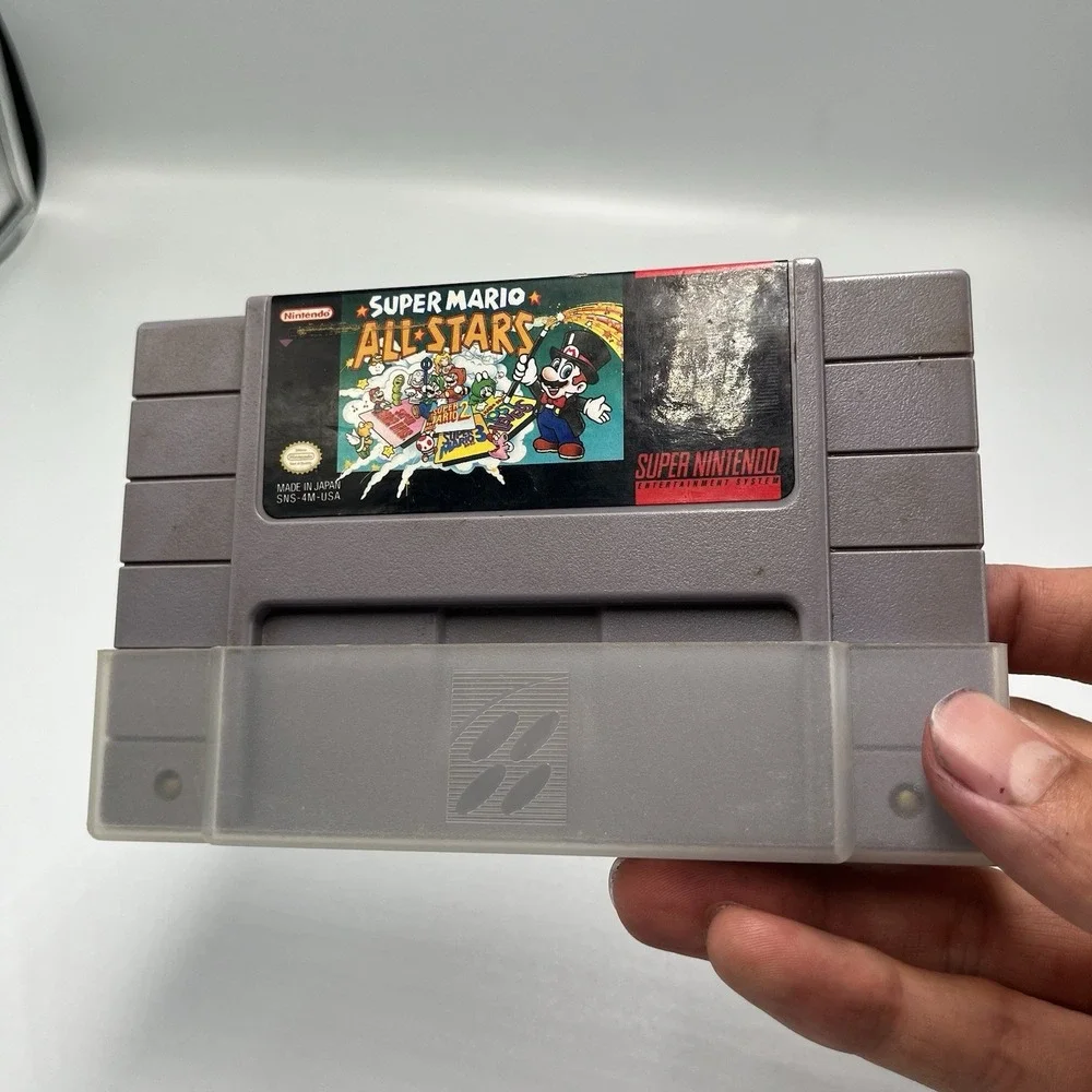 Super Mario All-Stars (Nintendo SNES, Super Nintendo)